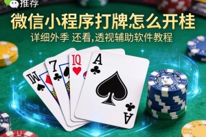 推荐一款“微信小程序打牌怎么开挂”详细外挂透视辅助软件教程