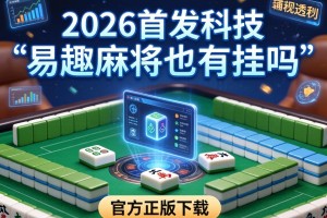 2026首发科技“易趣麻将也有挂吗”详细透视辅助教程官方正版下载