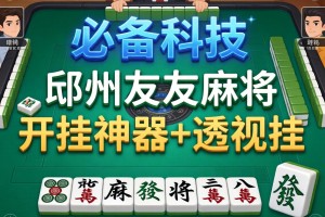 必备科技“邳州友友麻将开挂神器+透视挂”开挂辅助软件教程