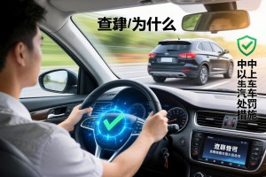 小轿车超速查询到的为什么是驾驶中型以上汽车的处罚措施？