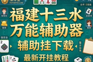 推荐一款“福建十三水万能辅助器”辅助挂下载”(最新开挂教程)