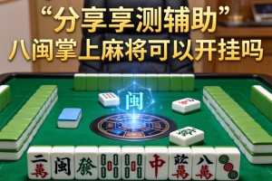 分享实测辅助“八闽掌上麻将可以开挂吗”详细开挂玩法