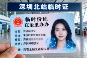 深圳北站临时身份证在哪里办