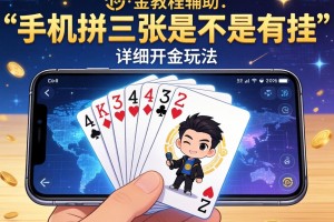 教程辅助!“手机拼三张是不是有挂”详细开挂玩法