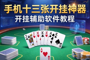 万能开挂辅助“手机十三张开挂神器”开挂辅助软件教程