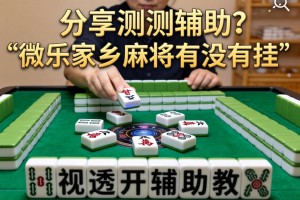 分享实测辅助“微乐家乡麻将有没有挂”透视开挂辅助教程