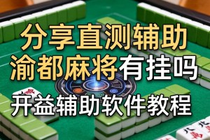 分享实测辅助“渝都麻将有挂吗”开挂辅助软件教程