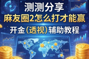 实测分享“麻友圈2怎么打才能赢”开挂(透视)辅助教程
