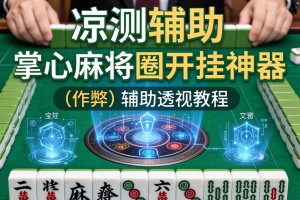 实测辅助“掌心麻将圈开挂神器”(作弊)辅助透视教程