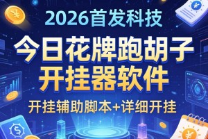 2026首发科技“今日花牌跑胡子开挂器软件”开挂辅助脚本+详细开挂