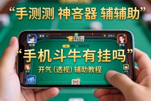 实测神器辅助“手机斗牛有挂吗”开挂(透视)辅助教程