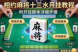 可用版本“相约麻将十三水开挂教程”附开挂脚本详细步骤