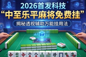 2026首发科技“中至乐平麻将免费挂”揭秘透视辅助万能挂用法