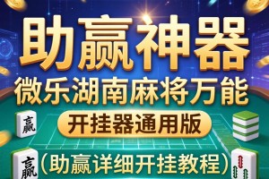 助赢神器“微乐湖南麻将万能开挂器通用版”(助赢详细开挂教程)