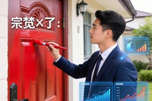 梦见家里大门刷成大红色的预兆