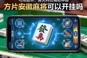 可用版本“方片安徽麻将可以开挂吗”开挂科技辅助神器手机