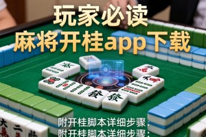 玩家必读“麻将开挂app下载”附开挂脚本详细步骤