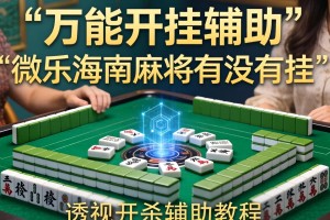 万能开挂辅助“微乐海南麻将有没有挂”透视开挂辅助教程