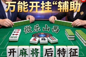 万能开挂辅助“微乐山西麻将开挂后特征”详细开挂玩法