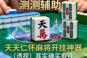 实测辅助“天天仁怀麻将开挂神器”(透视)其实确实有挂