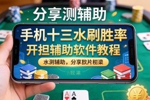 分享实测辅助“手机十三水刷胜率”开挂辅助软件教程
