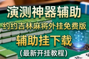 实测神器辅助“约约吉林麻将外挂免费版”辅助挂下载”(最新开挂教程)