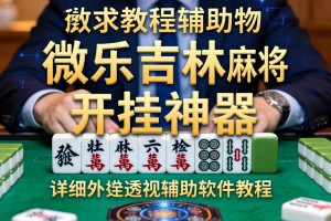 教程辅助!微乐吉林麻将开挂神器”详细外挂透视辅助软件教程