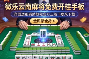 玩家辅助神器：微乐云南麻将免费开挂手机版”详细透视辅助教程官方正版下载