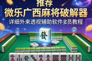 推荐一款“微乐广西麻将破解器”详细外挂透视辅助软件教程