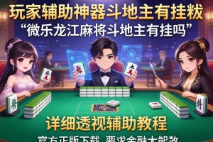 玩家辅助神器：微乐龙江麻将斗地主有挂吗”详细透视辅助教程官方正版下载