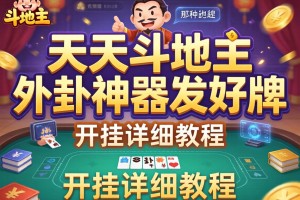 教程辅助!天天斗地主外卦神器发好牌”开挂详细教程