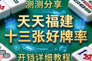 实测分享“天天福建十三张好牌率”开挂详细教程