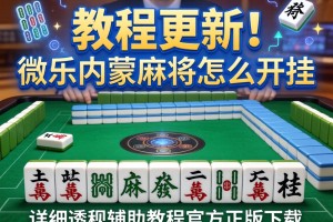 教程更新!：微乐内蒙麻将怎么开挂”详细透视辅助教程官方正版下载