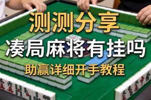 实测分享“凑局麻将有挂吗”(助赢详细开挂教程)