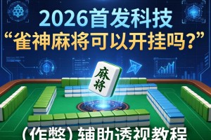 2026首发科技“雀神麻将可以开挂吗？”(作弊)辅助透视教程