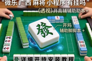 开挂辅助工具“微乐广西麻将小程序有挂吗”(透视)开挂辅助脚本+详细开挂安装教程