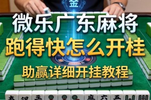 推荐一款“微乐广东麻将跑得快怎么开挂”(助赢详细开挂教程)