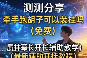 实测分享“牵手跑胡子可以装挂吗”(免费)开挂辅助教学(最新辅助开挂教程)