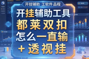 开挂辅助工具“都莱双扣怎么一直输+透视挂”开挂辅助软件教程