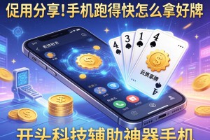 使用分享!手机跑得快怎么拿好牌”开挂科技辅助神器手机