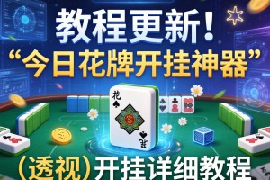 教程更新!：今日花牌开挂神器”(透视)开挂详细教程