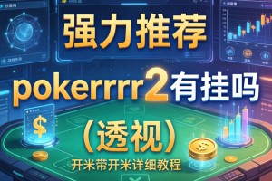 强力推荐“pokerrrr2有挂吗”(透视)开挂详细教程
