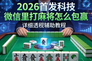 2026首发科技“微信里打麻将怎么包赢”详细透视辅助教程