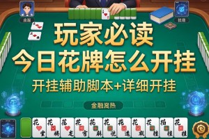 玩家必读“今日花牌怎么开挂”开挂辅助脚本+详细开挂