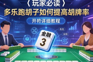 玩家必读“多乐跑胡子如何提高胡牌率”开挂详细教程