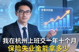 我在杭州上班交了一年十个月保险失业金能拿多少