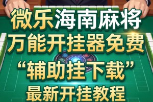 玩家辅助神器：微乐海南麻将万能开挂器免费”辅助挂下载”(最新开挂教程)