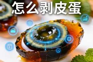 怎么剥皮蛋-