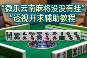 教程辅助!微乐云南麻将有没有挂”透视开挂辅助教程