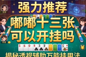 强力推荐“嘟嘟十三张可以开挂吗”揭秘透视辅助万能挂用法